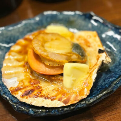 ホタテのバター焼き